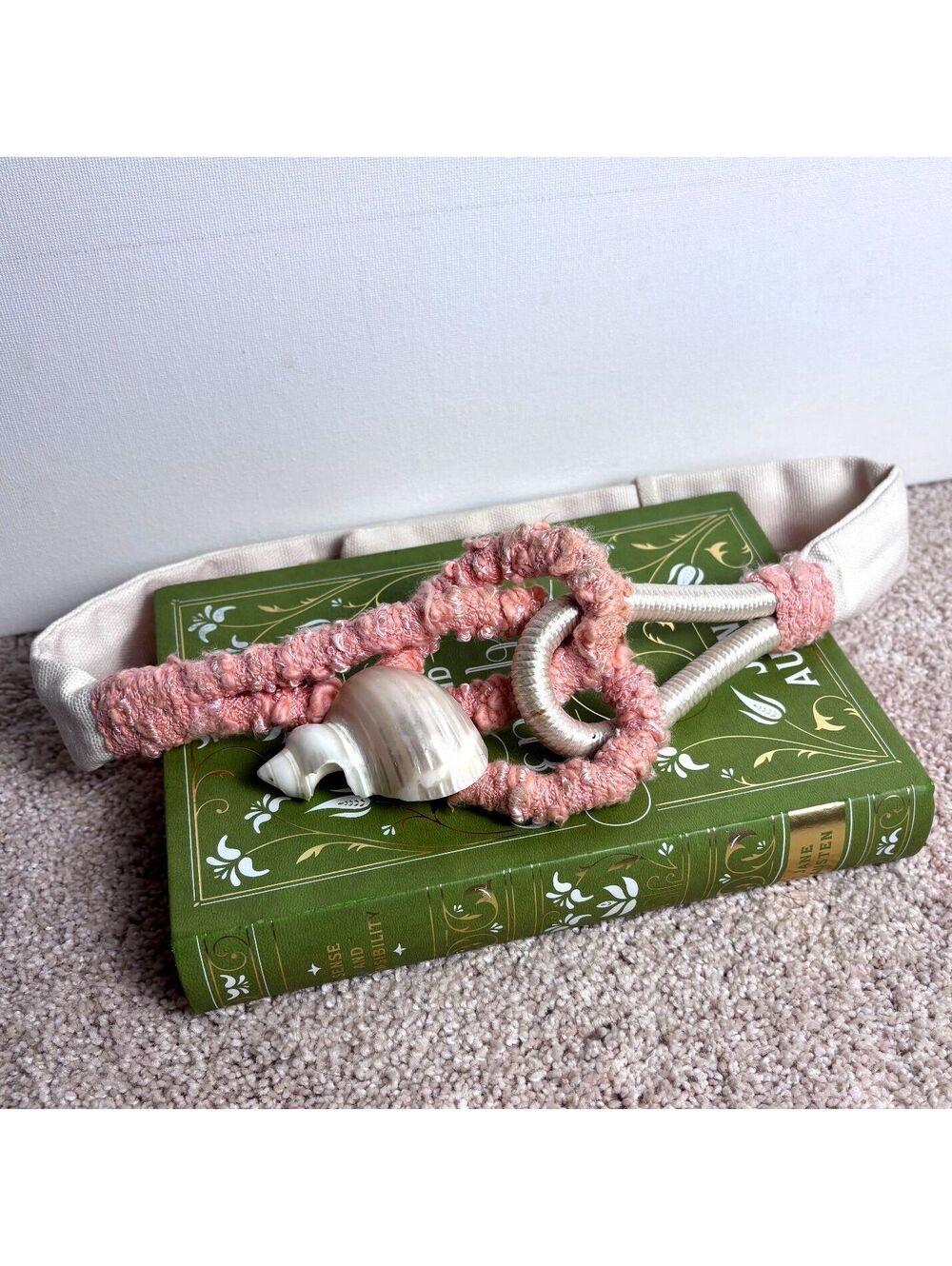 Carolyn Tanner 80s Funky Shell Belt